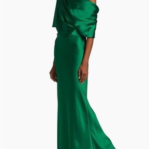 Amsale Emerald Green Dress